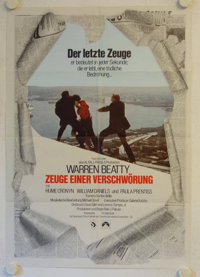The Parallex View original release german movie poster